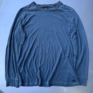 Y2K Quiksilver blue long sleeve shirt skater surfwear